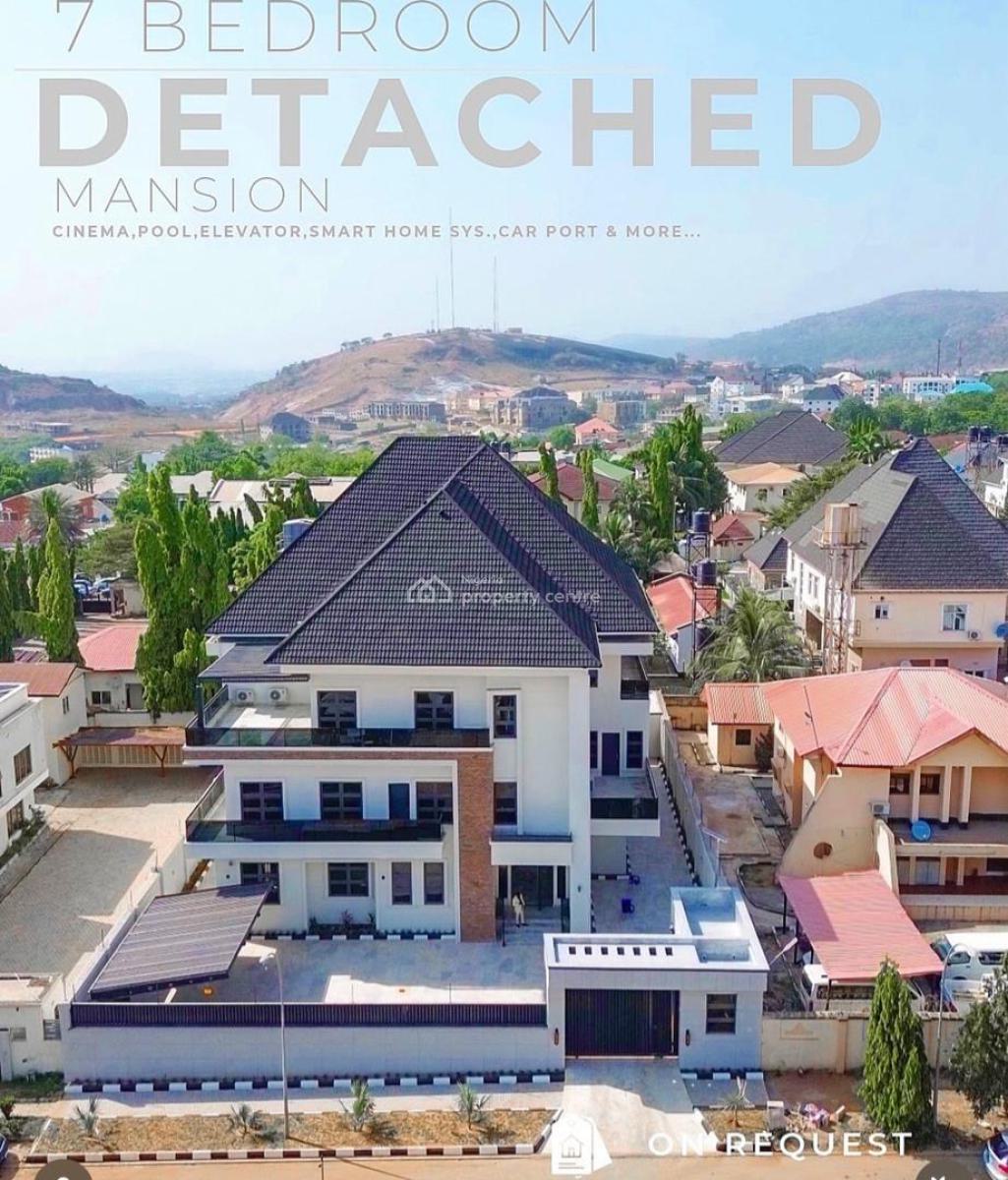 Luxury Smart 7 Brand New Bedrooms Duplex with Pool and Pool, Maitama District, Abuja, Detached Duplex for Sale