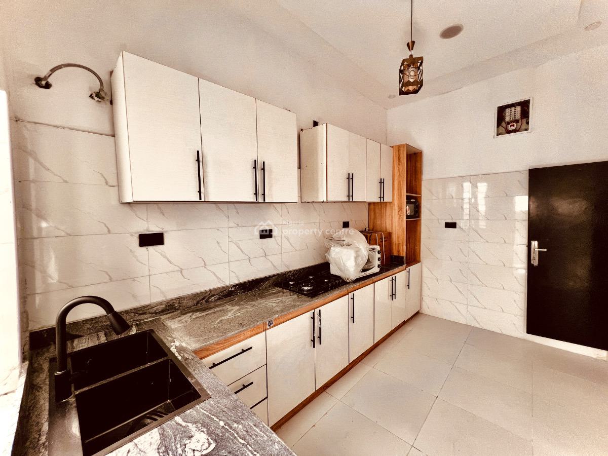 Newly Built 3 Bedroom Terrace with Bq, Abraham Adesanya, Ajah, Lagos, Terraced Duplex for Sale