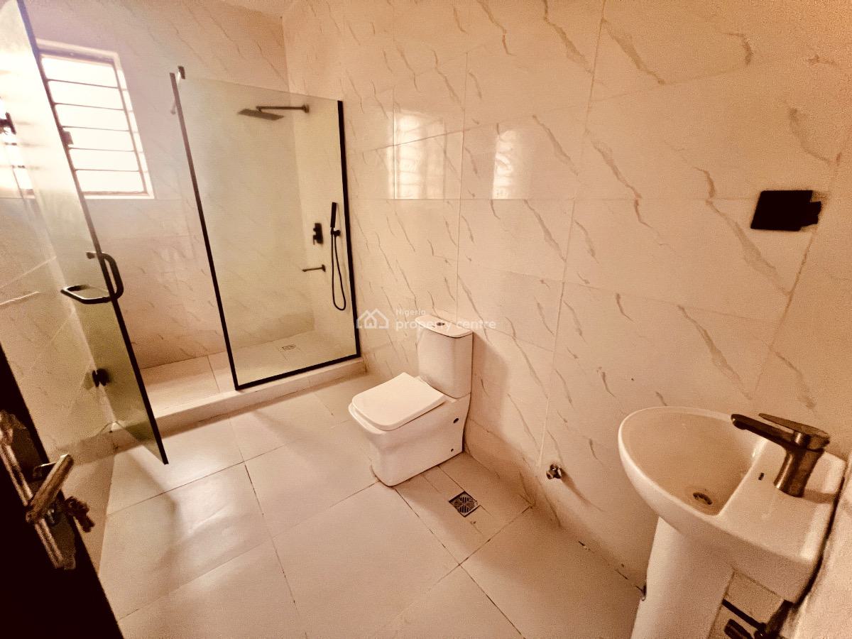 Newly Built 3 Bedroom Terrace with Bq, Abraham Adesanya, Ajah, Lagos, Terraced Duplex for Sale