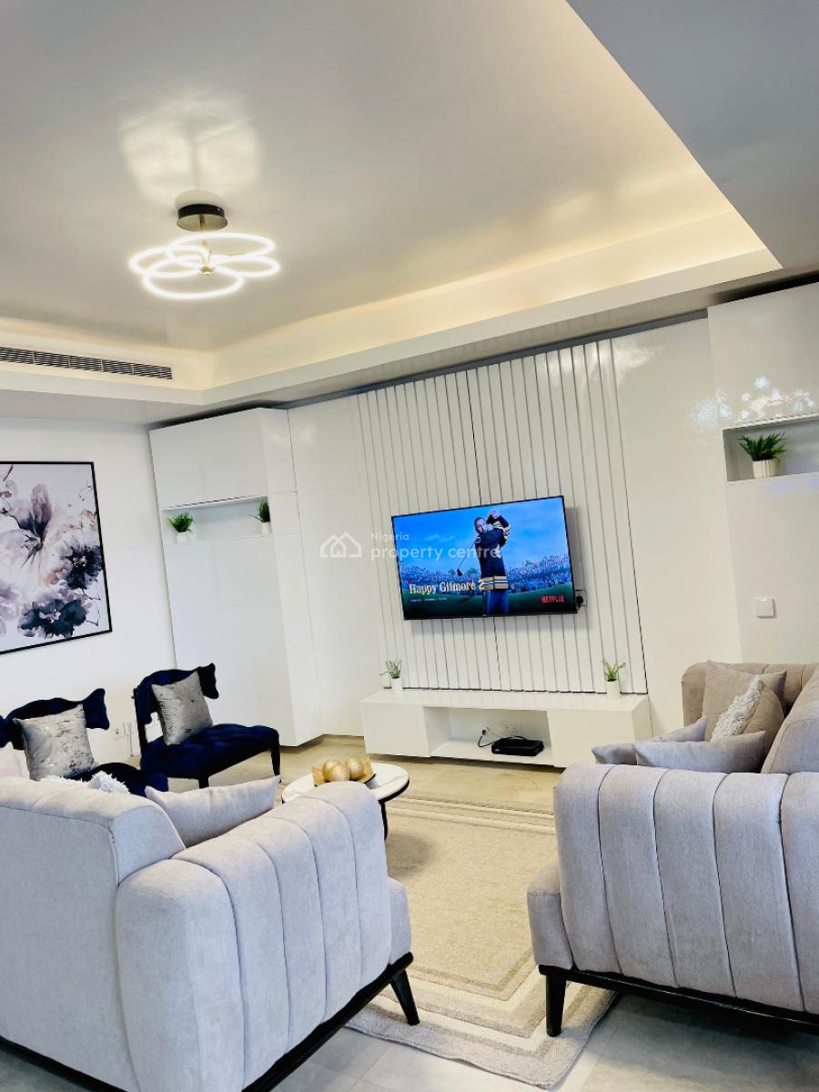 Newly Renovated 3 Bedroom Apartment with Swimming Pool, Spa, Gym, Eko Atlantic City, Lagos, Flat / Apartment Short Let