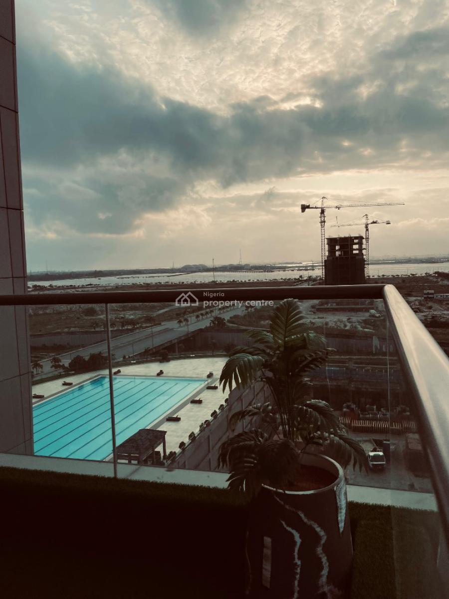 Newly Renovated 3 Bedroom Apartment with Swimming Pool, Spa, Gym, Eko Atlantic City, Lagos, Flat / Apartment Short Let