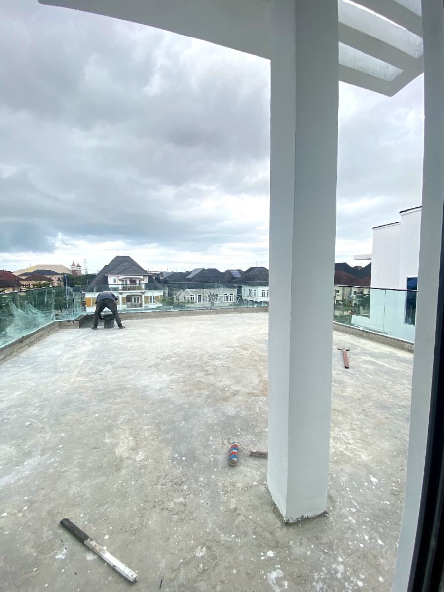 Five Bedroom Fully Detached Duplex Penthouse with Bq, Chevron, Lekki, Lagos, Detached Duplex for Sale