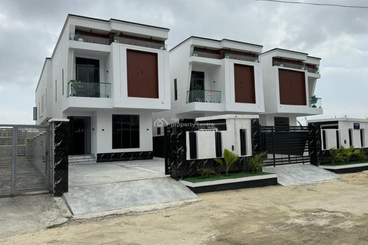 Luxury 4 Bedroom Detached House with Swimming Pool and Bq, Ajah, Lagos, Detached Duplex for Sale