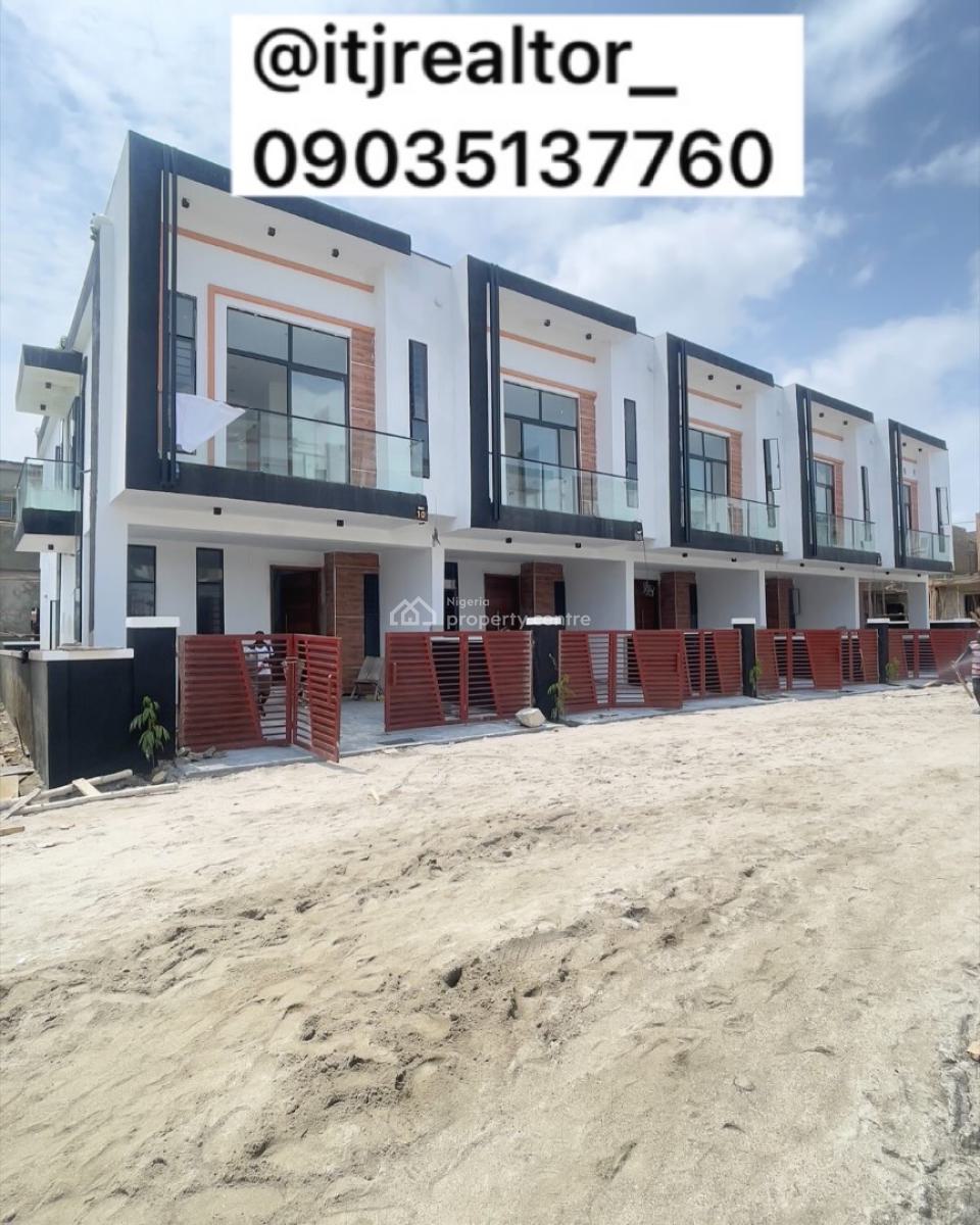 Stunning 4 Bedroom Terrace Duplex with a Bq, Ikota, Lekki, Lagos, Terraced Duplex for Sale