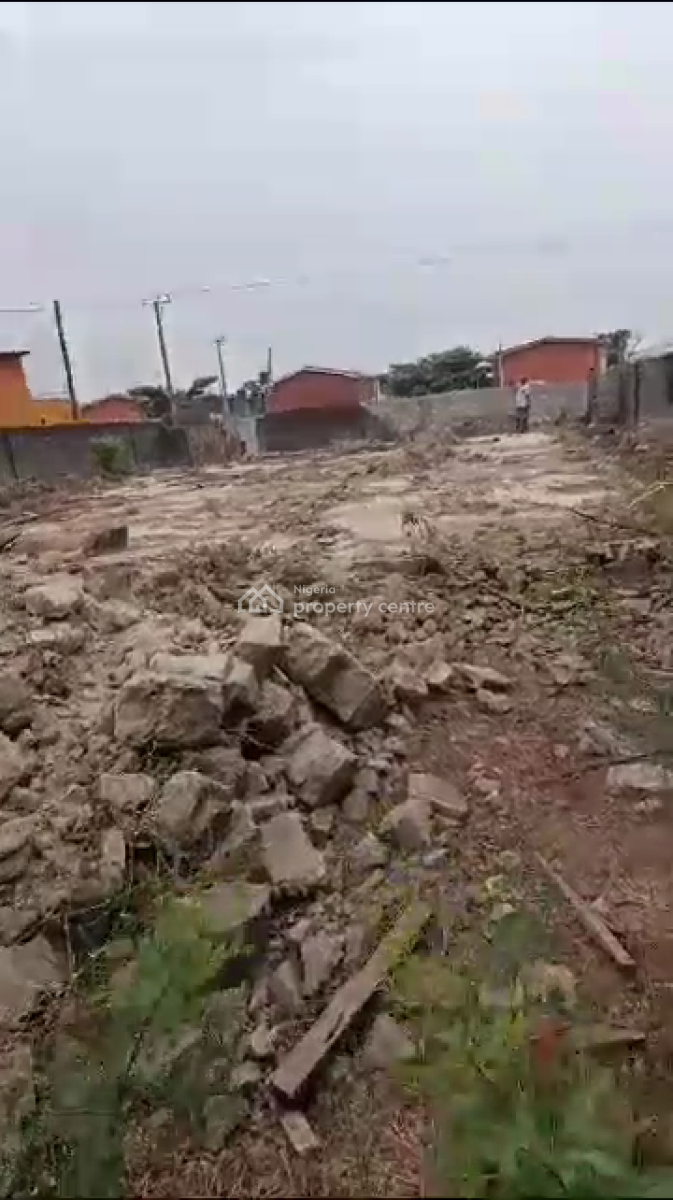 Half Plot of Land of Approximately 300sqm, Off College Road, Ogba, Ikeja, Lagos, Residential Land for Sale