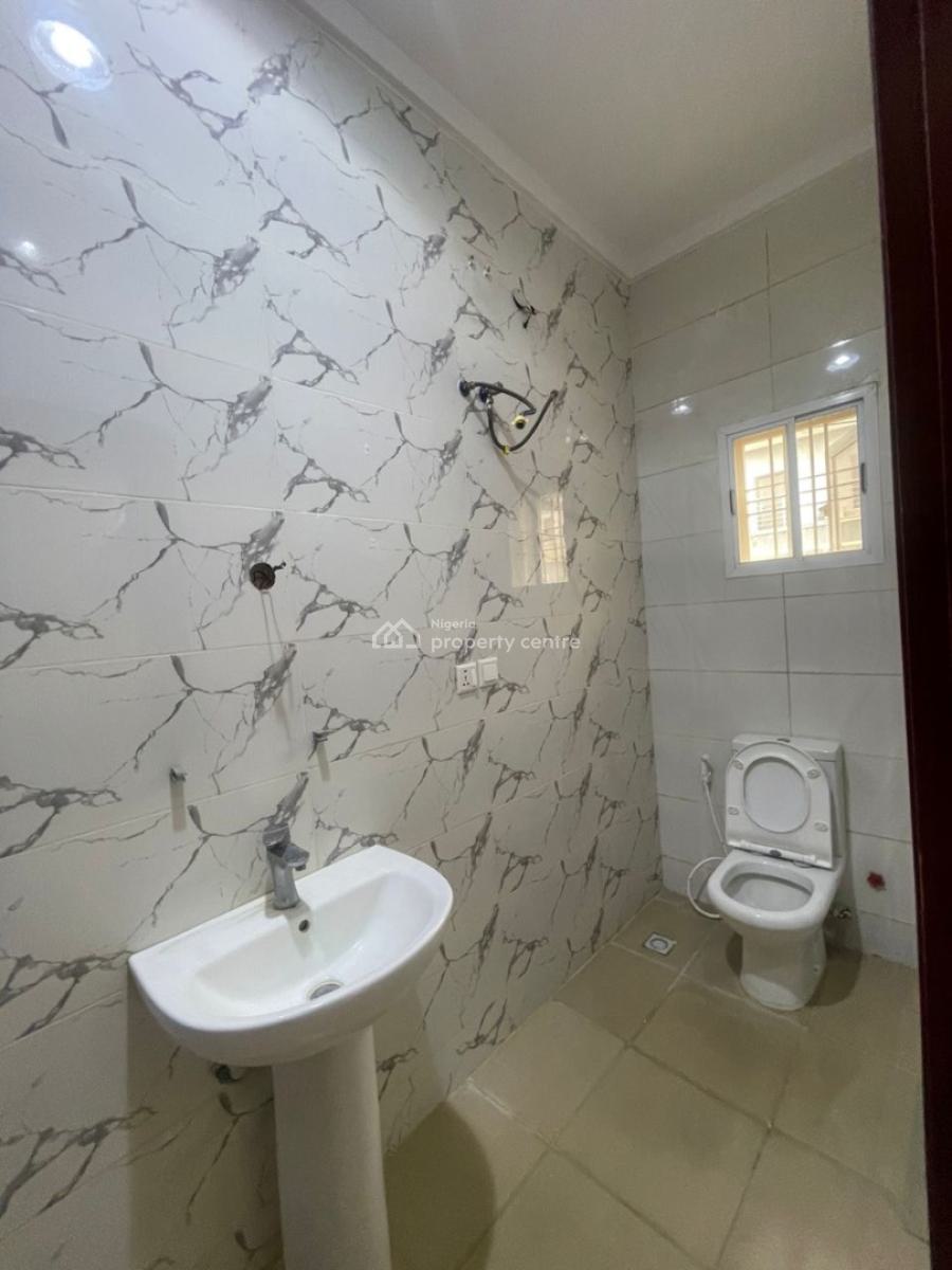 a Luxury 3 Bedroom Terrace Duplex with Bq Attached, Jahi, Abuja, Terraced Duplex for Rent
