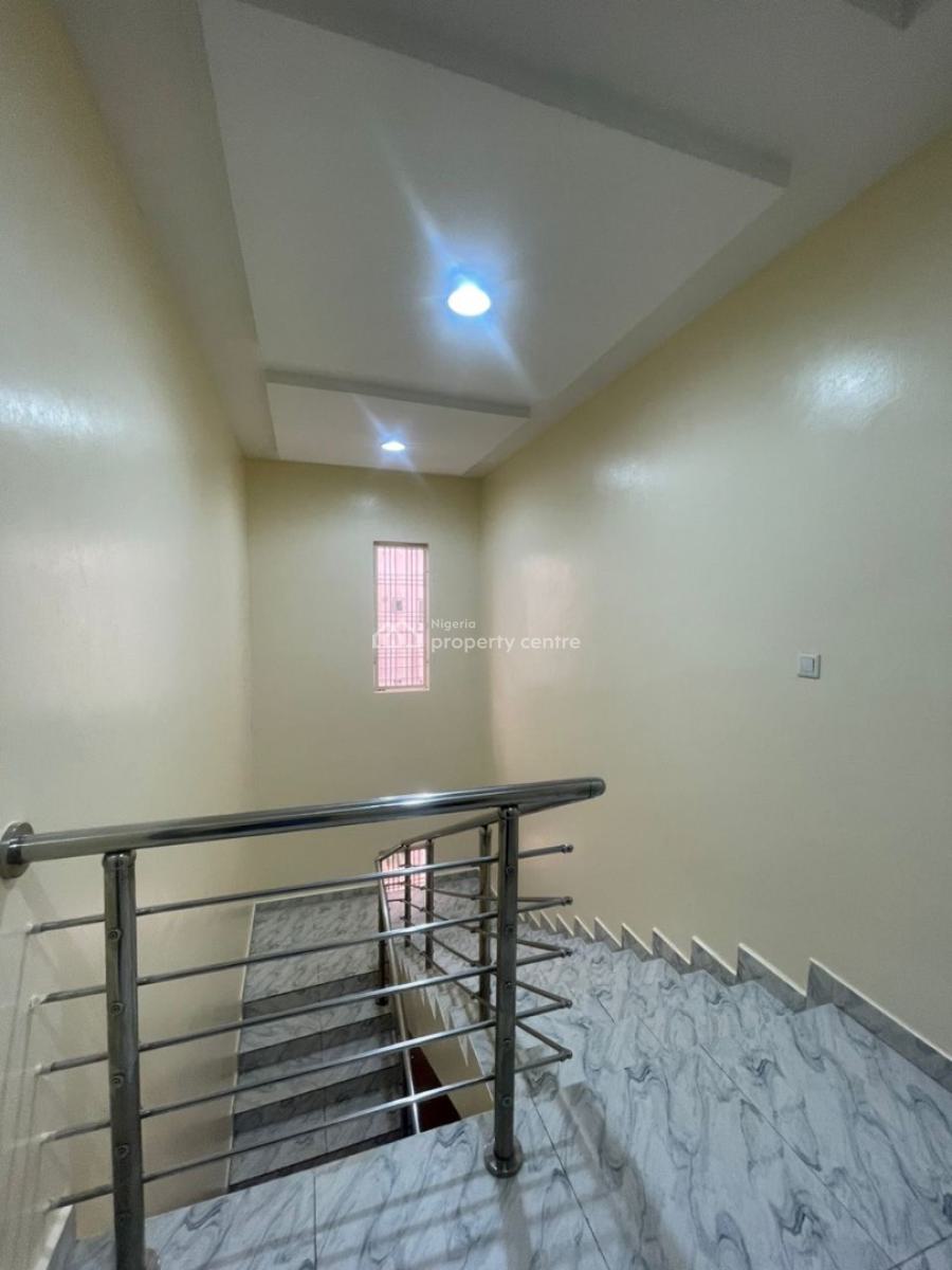 a Luxury 3 Bedroom Terrace Duplex with Bq Attached, Jahi, Abuja, Terraced Duplex for Rent