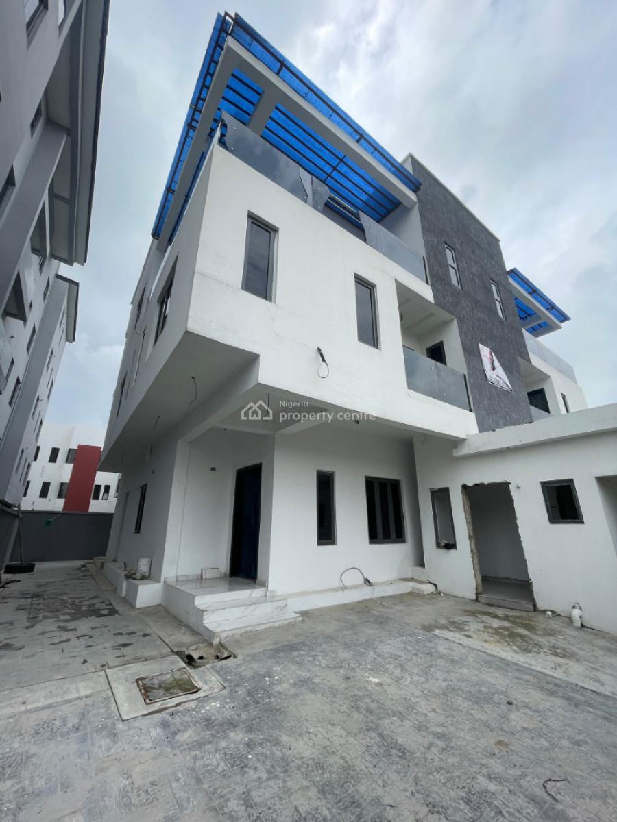 Newly Built 4 Bedroom Semi Detached Duplex with Bq, Ikate, Lekki, Lagos, Semi-detached Duplex for Sale