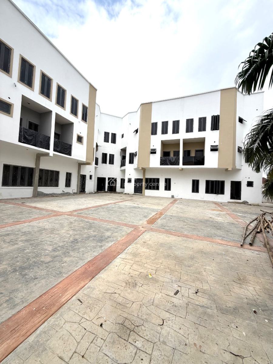 Externally Finished Premium 4-bedroom with Bq, Aduvie School Area, Jahi, Abuja, Terraced Duplex for Sale