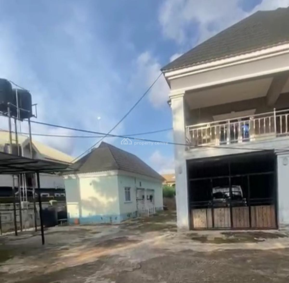 5 Bedroom Duplex with Room&parlour Bq 100ft By 100ft Land, Carribbean Estate, Ebo Quarters, Airport Road Gra, Benin, Oredo, Edo, House for Sale