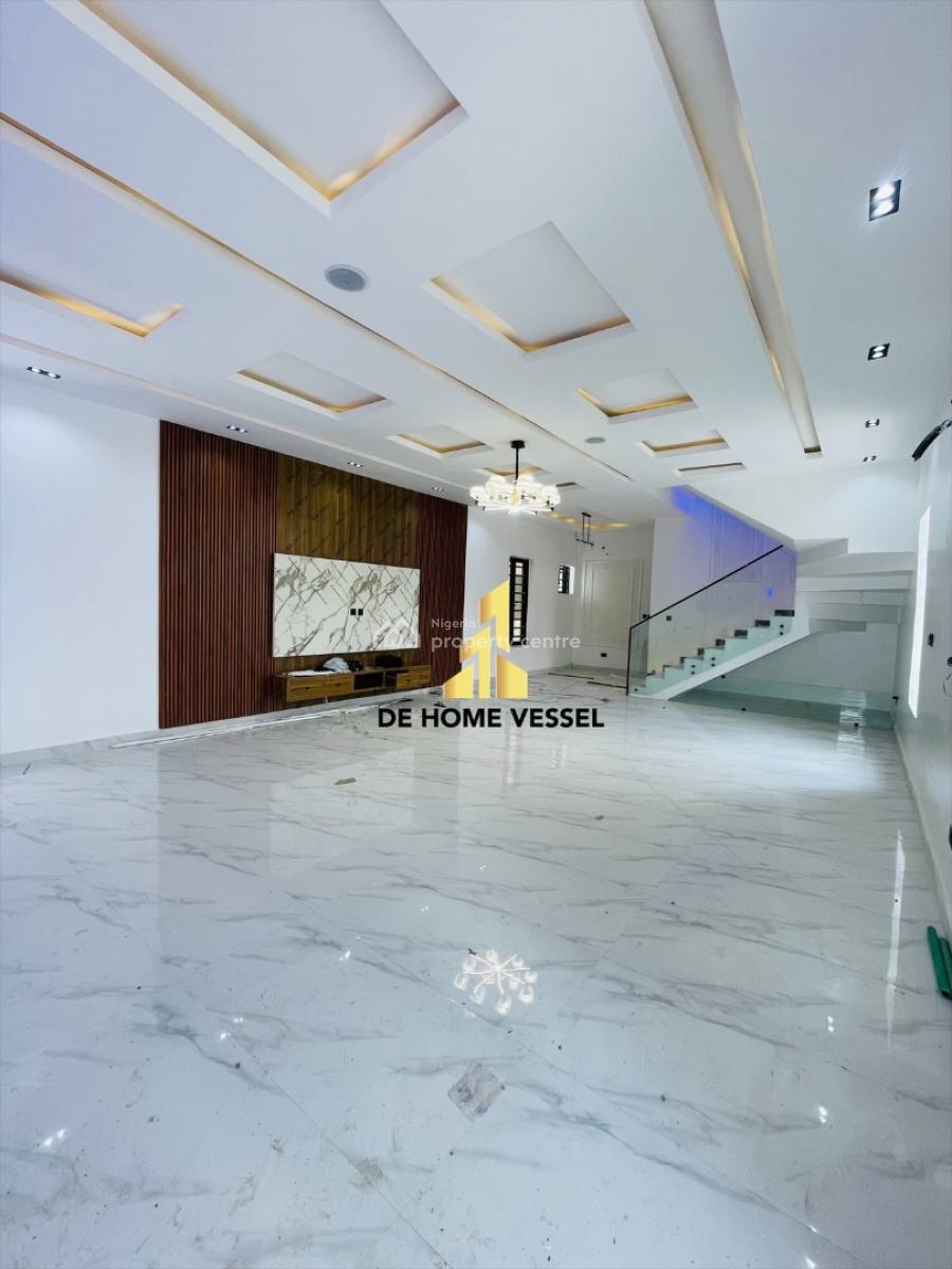 Beautifully Finished 5 Bedroom Detached Duplex with Swimming Pool and Bq, 2nd Toll Gate, Lekki, Lagos, Detached Duplex for Sale