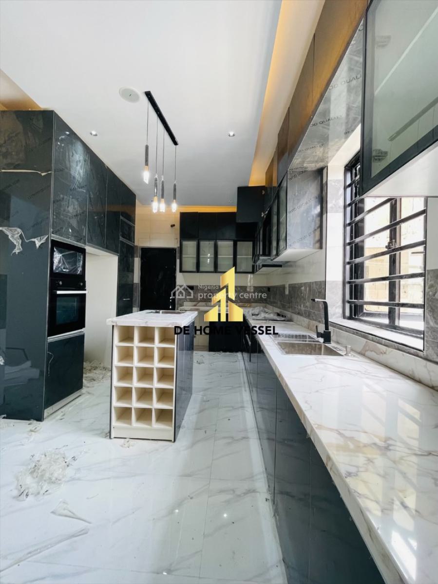 Beautifully Finished 5 Bedroom Detached Duplex with Swimming Pool and Bq, 2nd Toll Gate, Lekki, Lagos, Detached Duplex for Sale