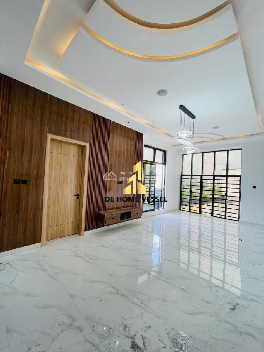 Beautifully Finished 5 Bedroom Detached Duplex with Swimming Pool and Bq, 2nd Toll Gate, Lekki, Lagos, Detached Duplex for Sale