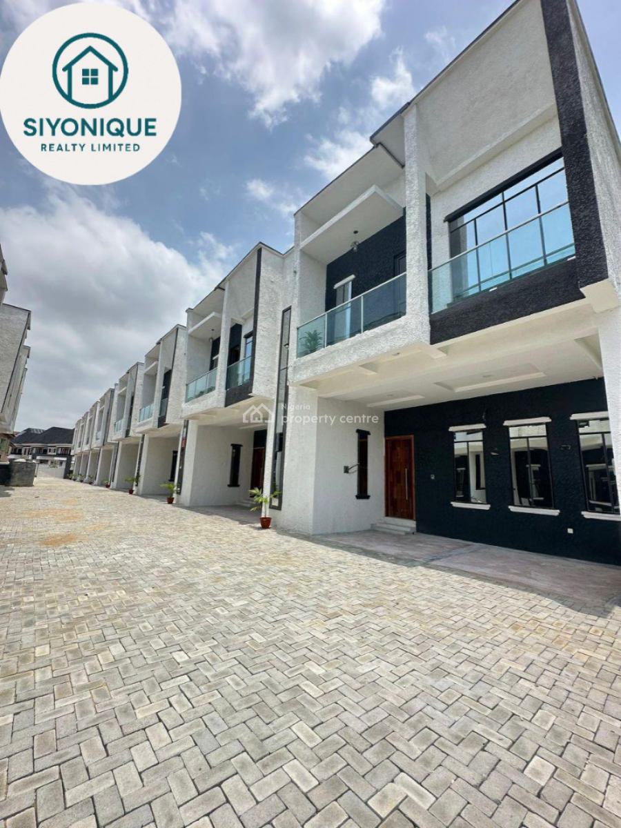 Affordable Perfectly Built 4 Bedroom Terraced  Duplex  with Swim Pool, Ikota, Lekki, Lagos, Terraced Duplex for Sale