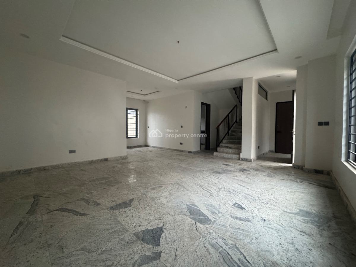 Luxury Finished 5 Bedroom Terrace Duplex with Bq Available, By Gilmore Tarred Road, Jahi, Abuja, Terraced Duplex for Sale