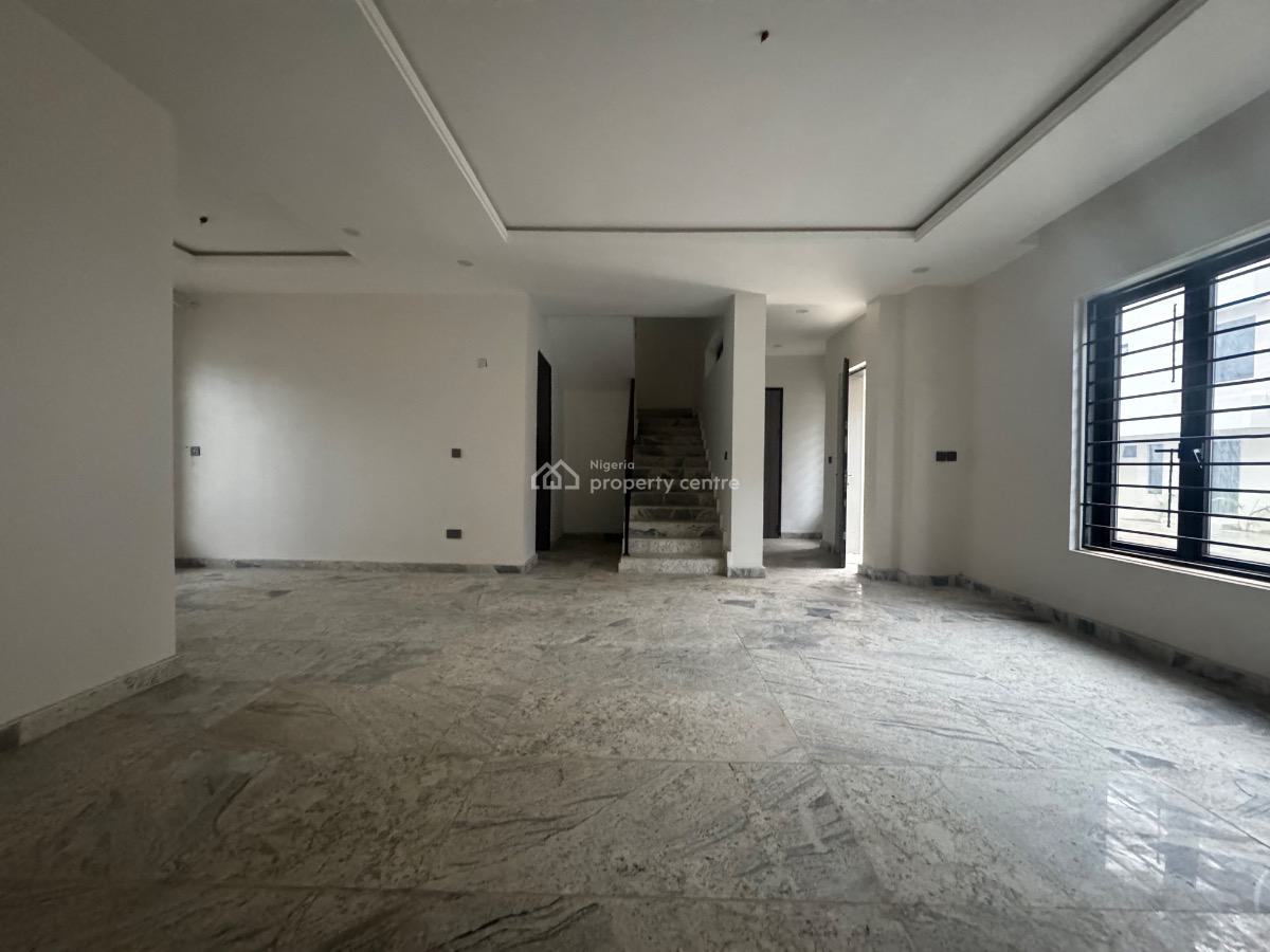 Luxury Finished 5 Bedroom Terrace Duplex with Bq Available, By Gilmore Tarred Road, Jahi, Abuja, Terraced Duplex for Sale