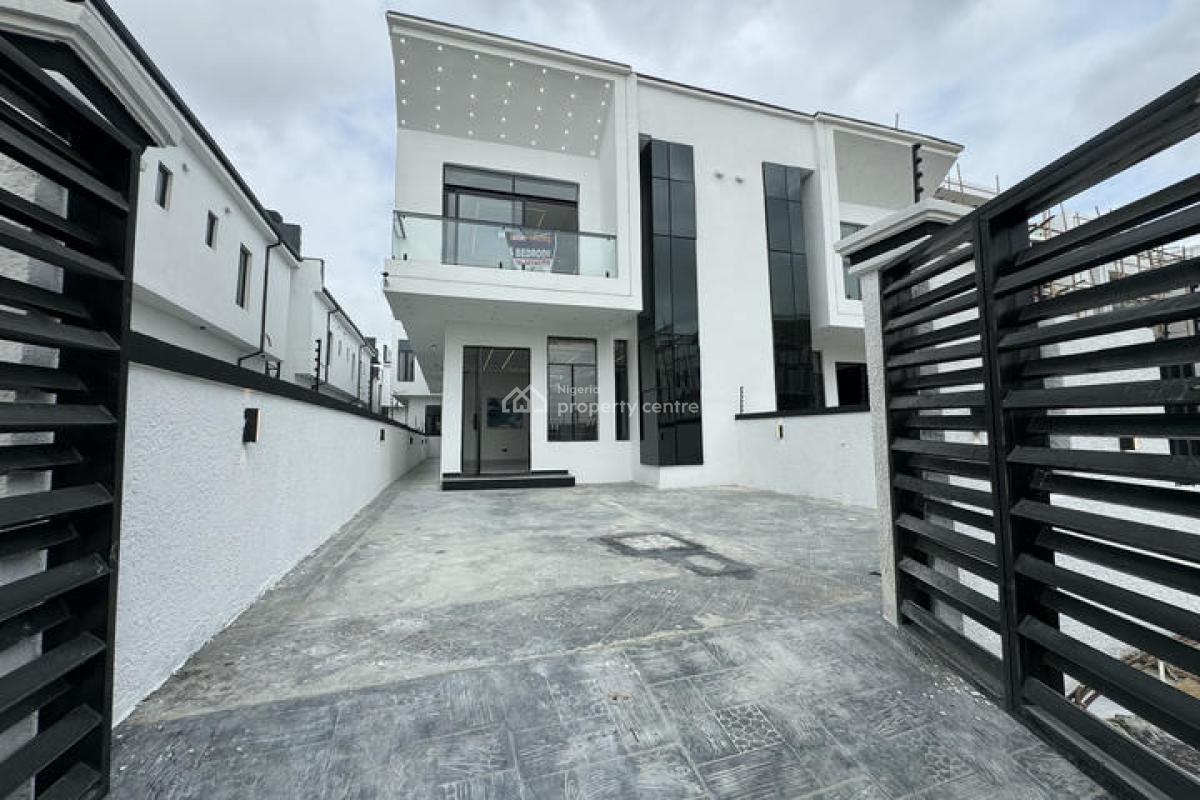 Contemporary 4 Bedroom Semi-detached Duplex with Boys Quarter, Ajah, Lagos, Semi-detached Duplex for Sale