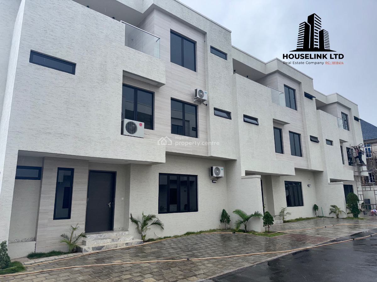 Luxury Finished 5 Bedroom Terrace Duplex with Bq Available, By Gilmore Tarred Road, Jahi, Abuja, Terraced Duplex for Sale