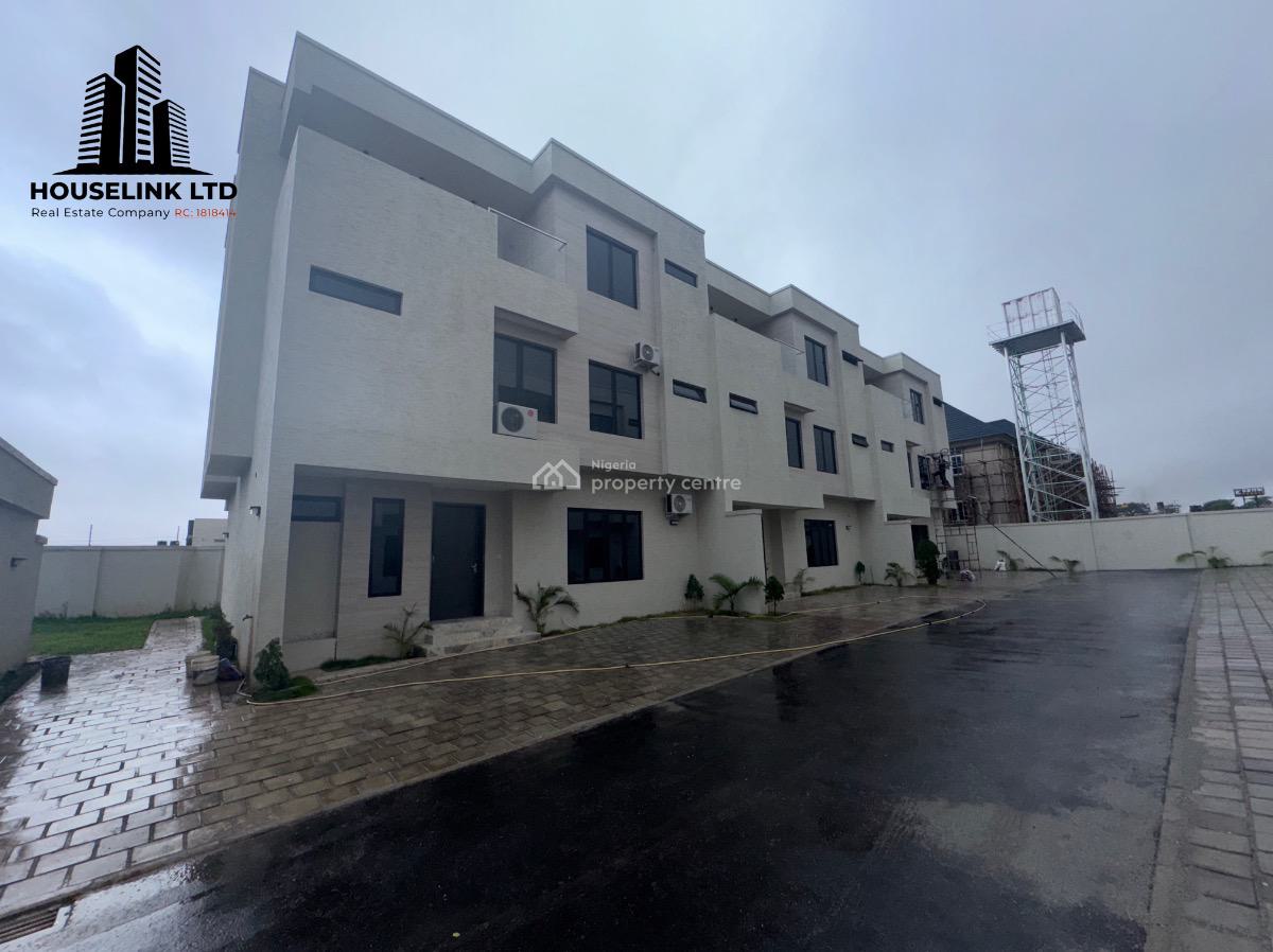 Luxury Finished 5 Bedroom Terrace Duplex with Bq Available, By Gilmore Tarred Road, Jahi, Abuja, Terraced Duplex for Sale