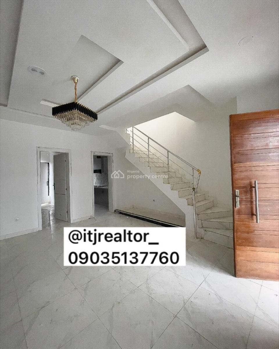 Stunning 3 Bedroom Terrace Duplex with Bq, Ikota, Lekki, Lagos, Terraced Duplex for Sale