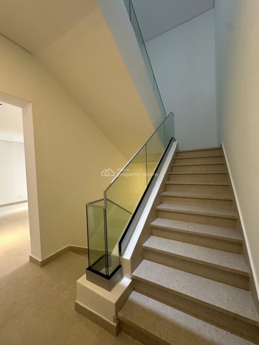 Lovely 5 Bedroom Terrace Duplex with Bq Gym Pool Elevator, Banana Island, Ikoyi, Lagos, Terraced Duplex for Sale