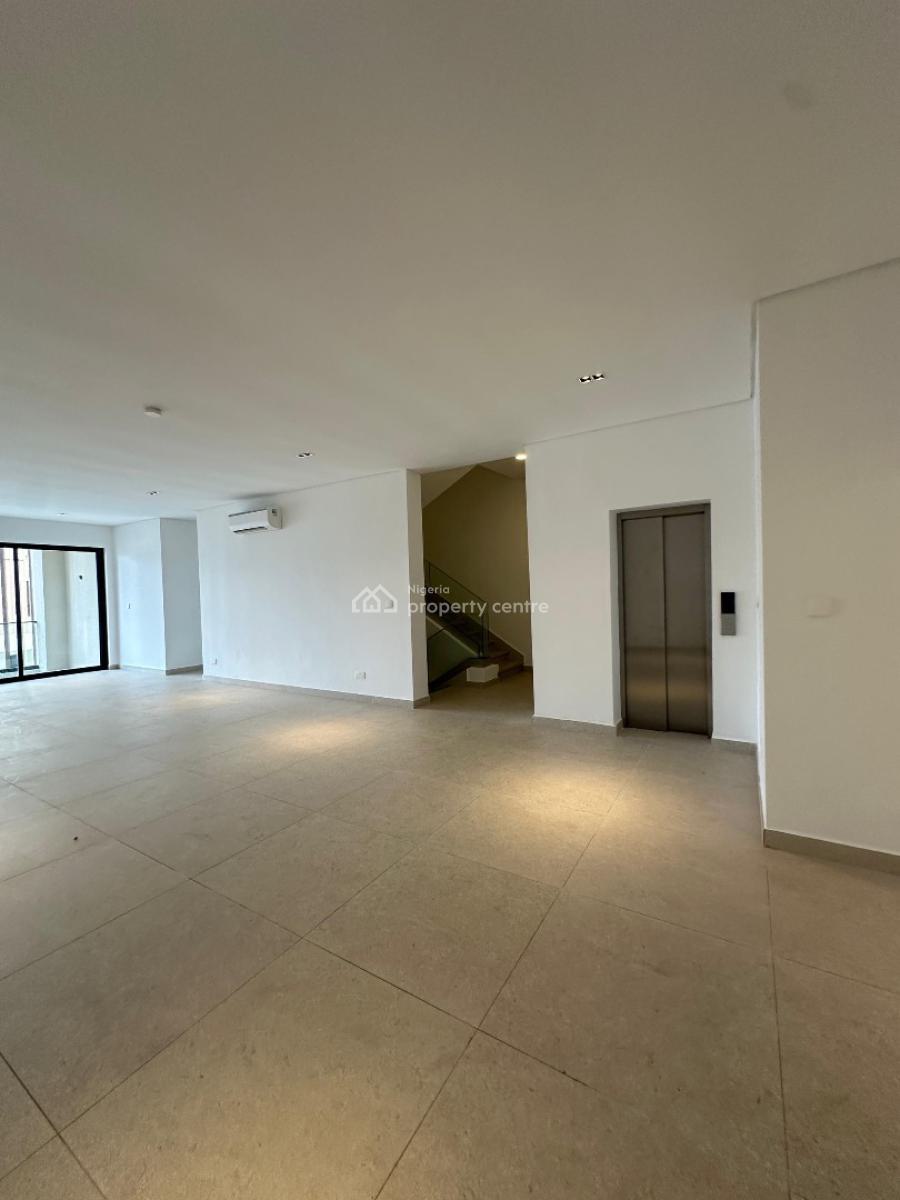 Lovely 5 Bedroom Terrace Duplex with Bq Gym Pool Elevator, Banana Island, Ikoyi, Lagos, Terraced Duplex for Sale