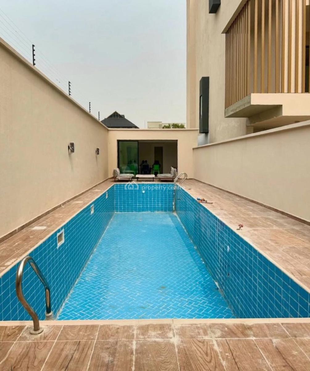 Lovely 5 Bedroom Terrace Duplex with Bq Gym Pool Elevator, Banana Island, Ikoyi, Lagos, Terraced Duplex for Sale