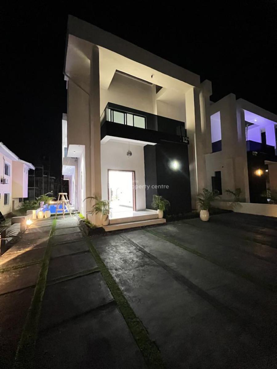 Newly Built 5 Bedroom Detached Duplex with Swimming Pool and Bq, Orchid Road, Lekki, Lagos, Detached Duplex for Sale