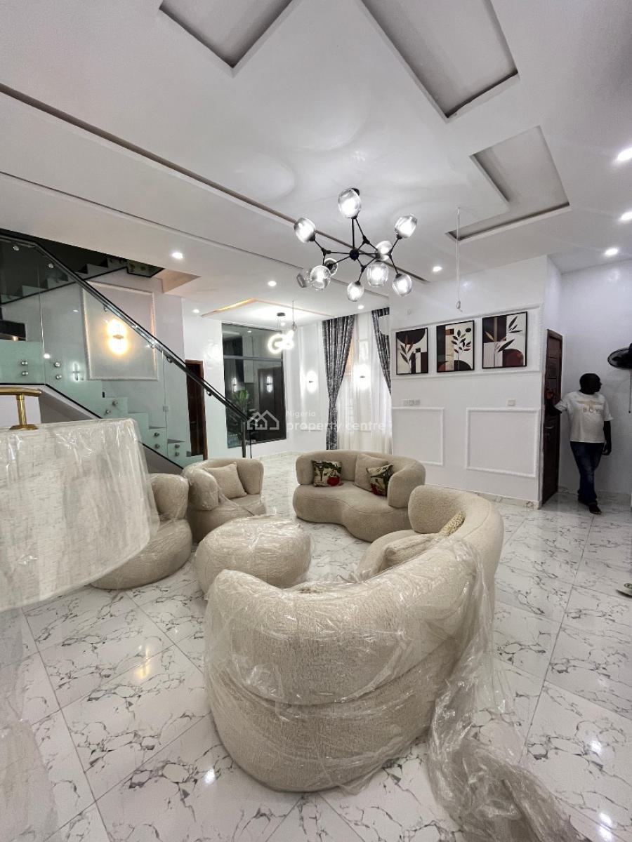 4 Bedroom Fully Detached Duplex with Bq, Agungi, Lekki, Lagos, Detached Duplex for Sale