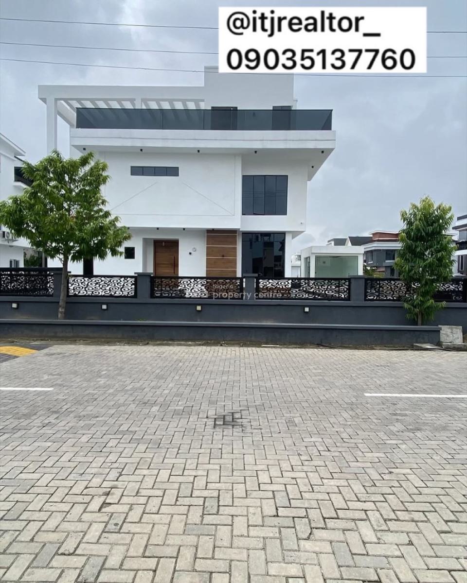 Massive 5 Bedroom Detached Duplex with Swimming Pool,cinema and Gym, Osapa London, Osapa, Lekki, Lagos, Detached Duplex for Sale