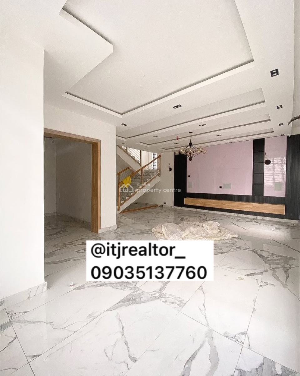 Massive 5 Bedroom Detached Duplex with Swimming Pool,cinema and Gym, Osapa London, Osapa, Lekki, Lagos, Detached Duplex for Sale
