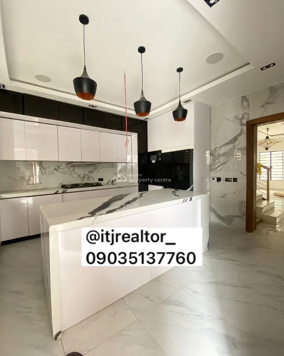 Massive 5 Bedroom Detached Duplex with Swimming Pool,cinema and Gym, Osapa London, Osapa, Lekki, Lagos, Detached Duplex for Sale