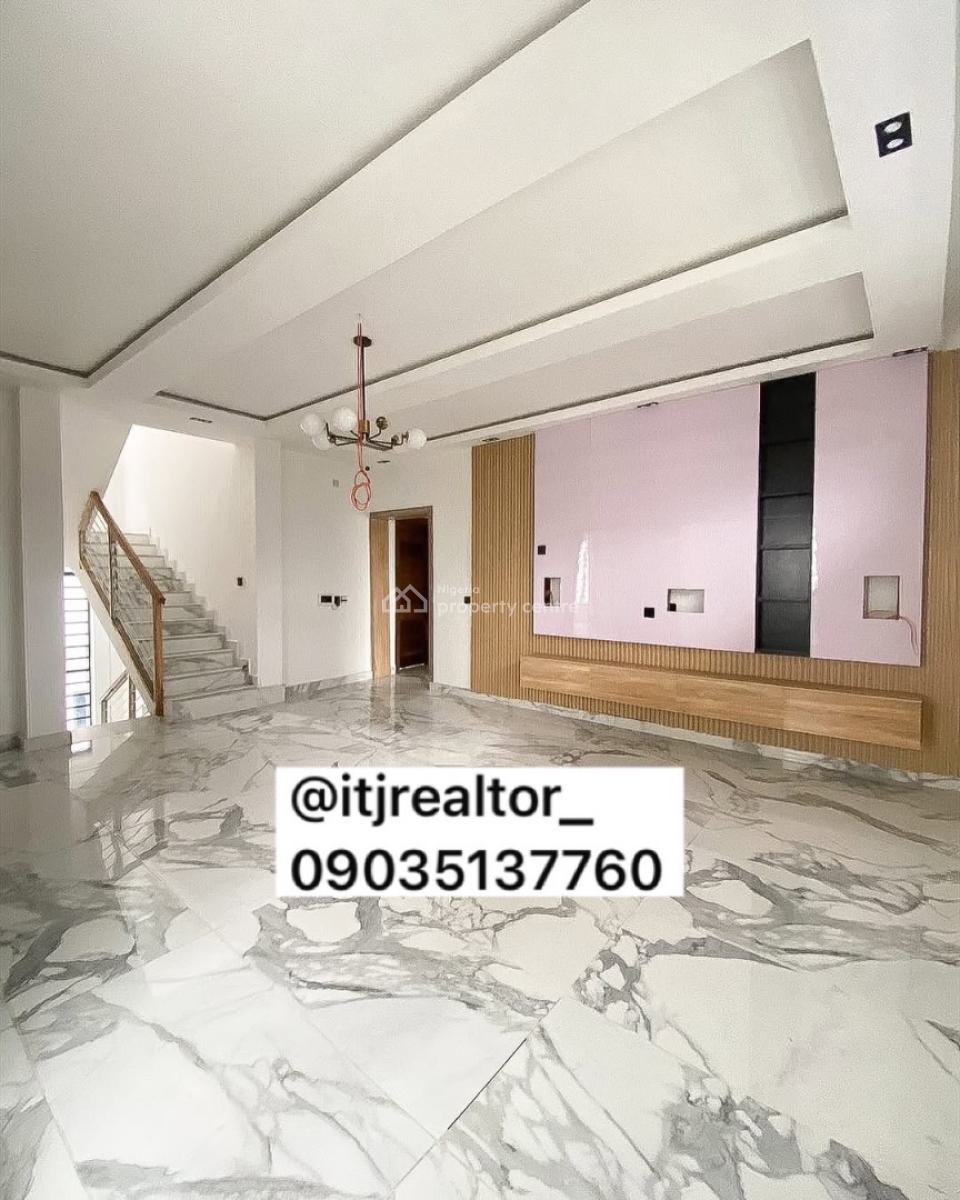Massive 5 Bedroom Detached Duplex with Swimming Pool,cinema and Gym, Osapa London, Osapa, Lekki, Lagos, Detached Duplex for Sale