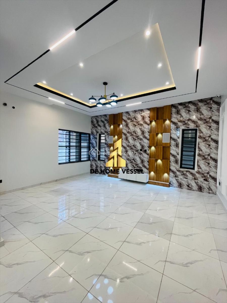 Contemporary 4 Bed Semi-detached Duplex with Bq, Chevron, Lekki, Lagos, Semi-detached Duplex for Sale