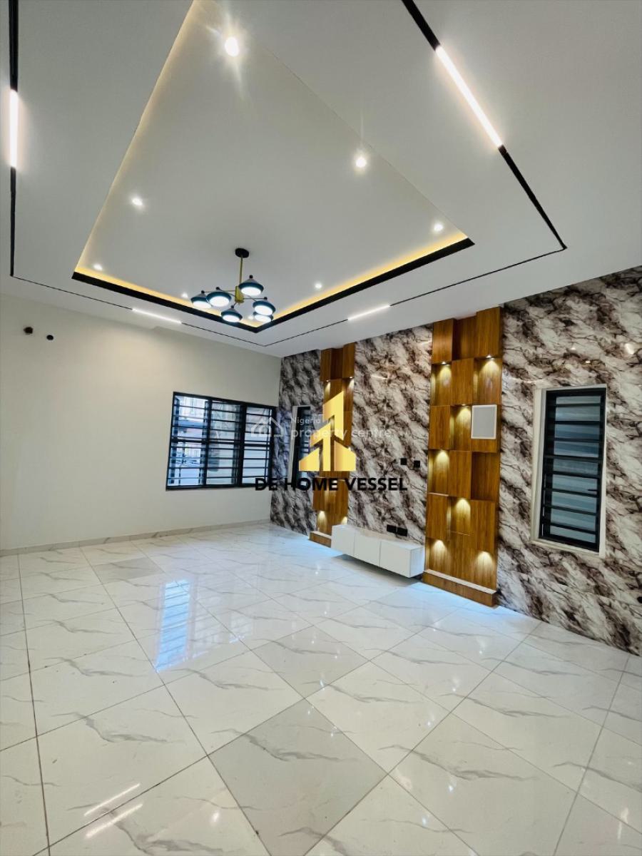 Contemporary 4 Bed Semi-detached Duplex with Bq, Chevron, Lekki, Lagos, Semi-detached Duplex for Sale