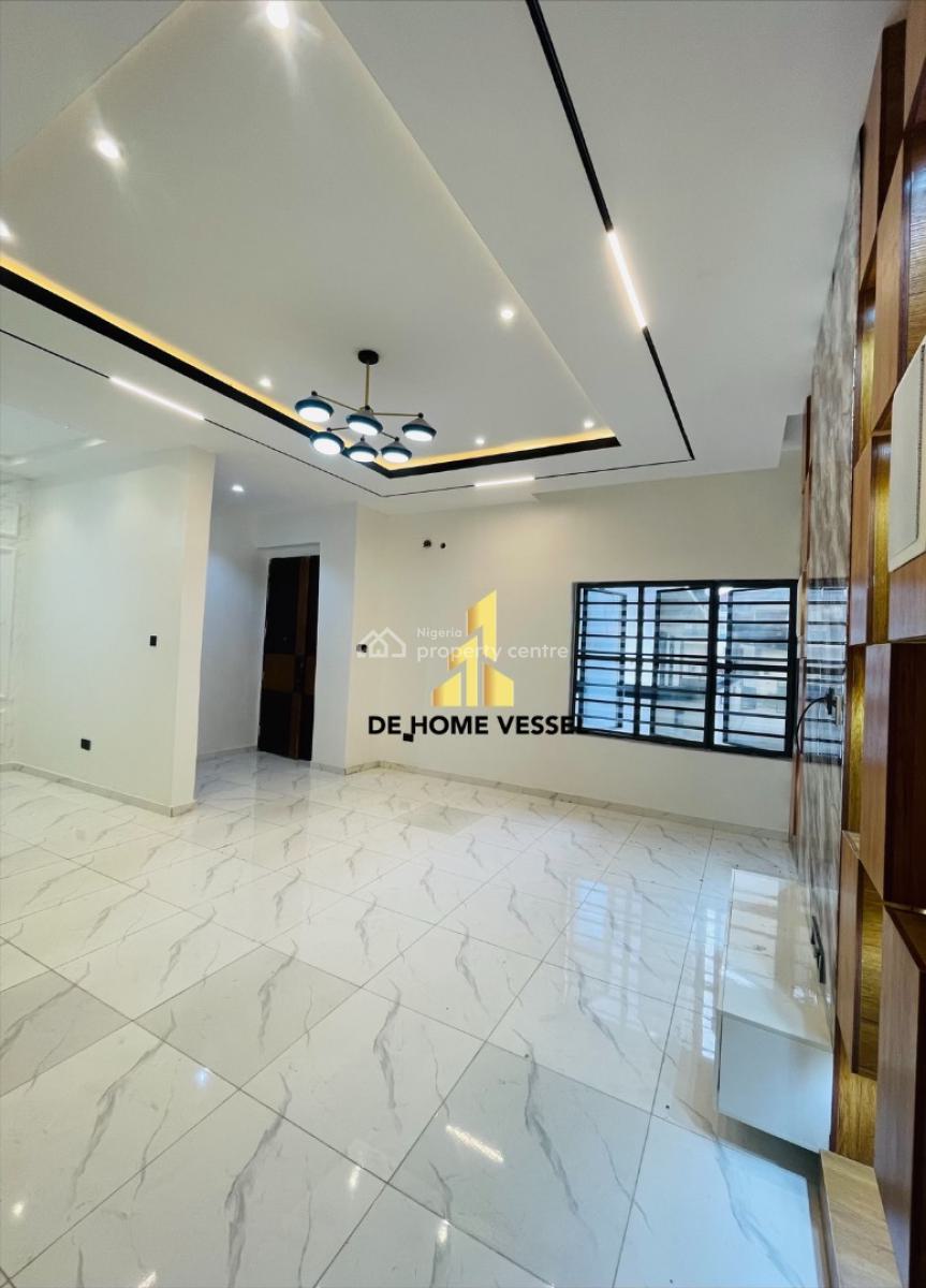 Contemporary 4 Bed Semi-detached Duplex with Bq, Chevron, Lekki, Lagos, Semi-detached Duplex for Sale