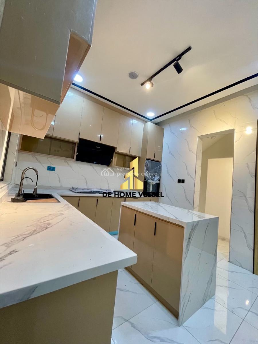 Contemporary 4 Bed Semi-detached Duplex with Bq, Chevron, Lekki, Lagos, Semi-detached Duplex for Sale