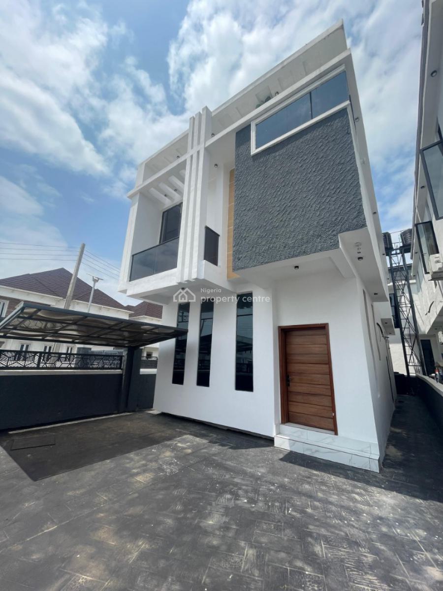 Newly Built 4 Bedroom Detached Duplex with Bq, Vgc, Lekki, Lagos, Detached Duplex for Sale