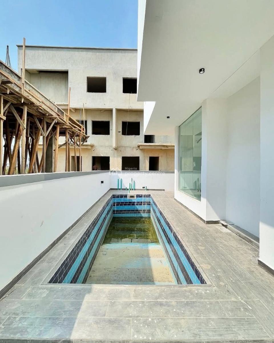 Contemporary 5 Bedroom Detached Duplex with Pool, Ikate, Lekki, Lagos, Detached Duplex for Sale