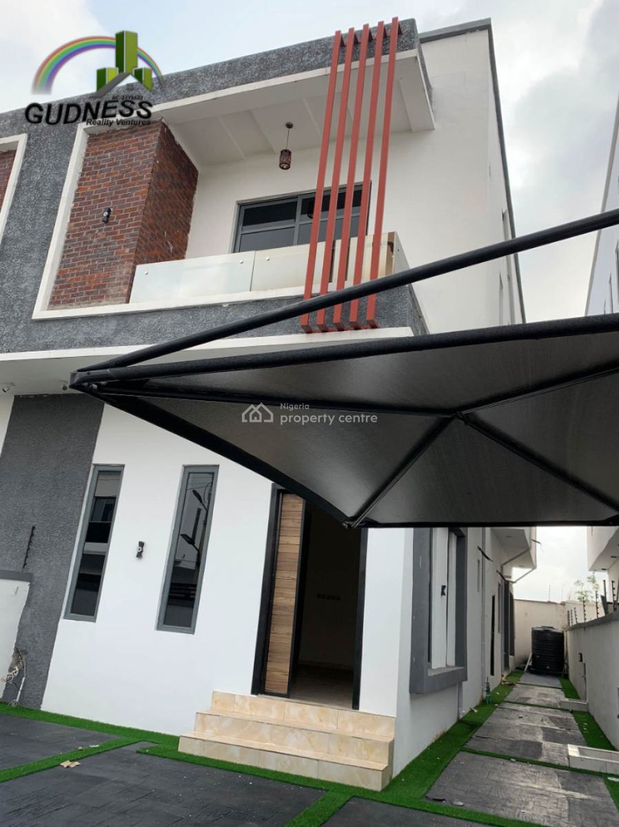4 Bedroom Semi Detached Duplex, Chevron, Lekki, Lagos, Semi-detached Duplex for Rent