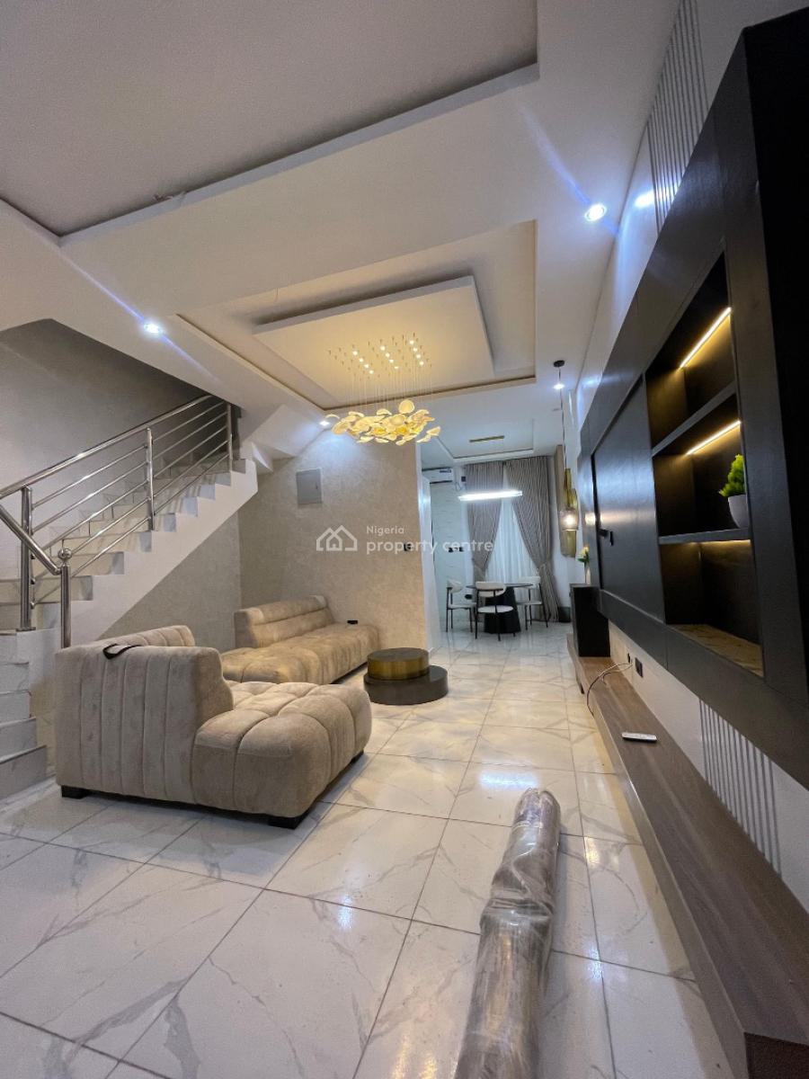 Furnished 2 Bedrooms Terrace Duplex, Lekki County Home Ikota, Ikota, Lekki, Lagos, Terraced Duplex for Rent