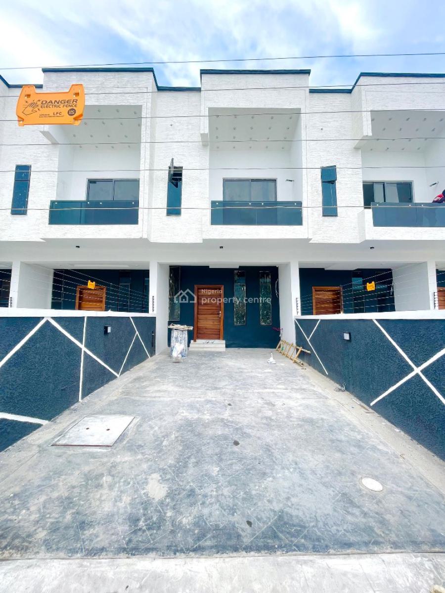 Private Compound Terrace Duplex with Water Treatment Plant and Cctv, Ikota, Lekki, Lagos, Terraced Duplex for Sale