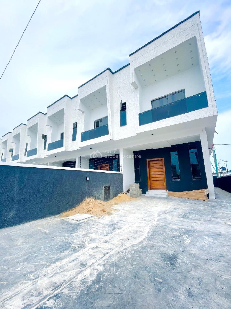 Private Compound Terrace Duplex with Water Treatment Plant and Cctv, Ikota, Lekki, Lagos, Terraced Duplex for Sale