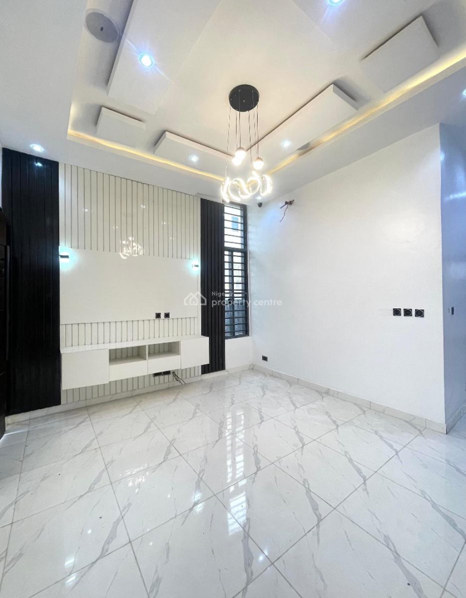 Fully 4 Bedroom Semi Detached Duplex with Bq and Secured Location, Ikota, Lekki, Lagos, Detached Duplex for Sale