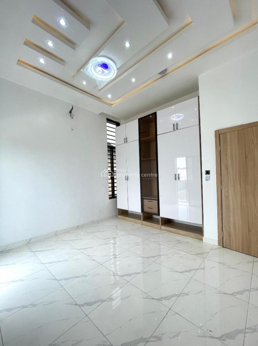 Fully 4 Bedroom Semi Detached Duplex with Bq and Secured Location, Ikota, Lekki, Lagos, Detached Duplex for Sale