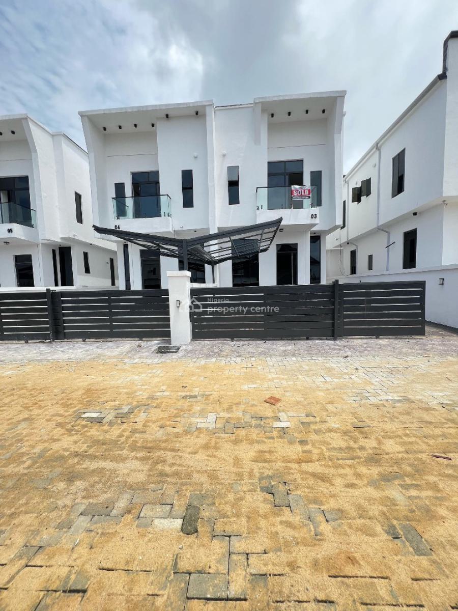 Lovely Built 4 Bedroom Semi Detached Duplex with Bq in Secure Estate, Orchid, Lekki, Lagos, Semi-detached Duplex for Sale