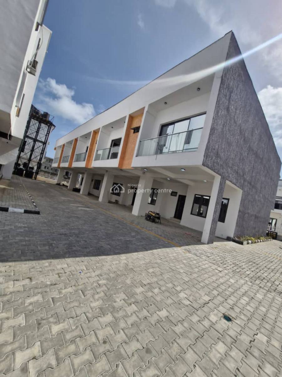Lovely 3 Bedroom Duplex with Bq, Orchid, Lafiaji, Lekki, Lagos, Terraced Duplex for Sale