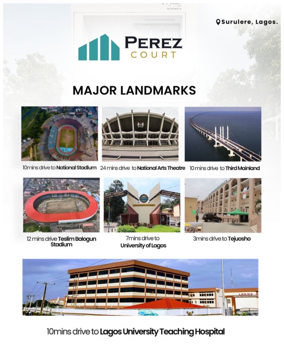 Fully Furnished 1-bedroom Smart Apartment in a Strategic Location, Luxury, Convenience, and Location, All at a Massively Discounted Price, Barracks, Surulere, Lagos, Block of Flats for Sale