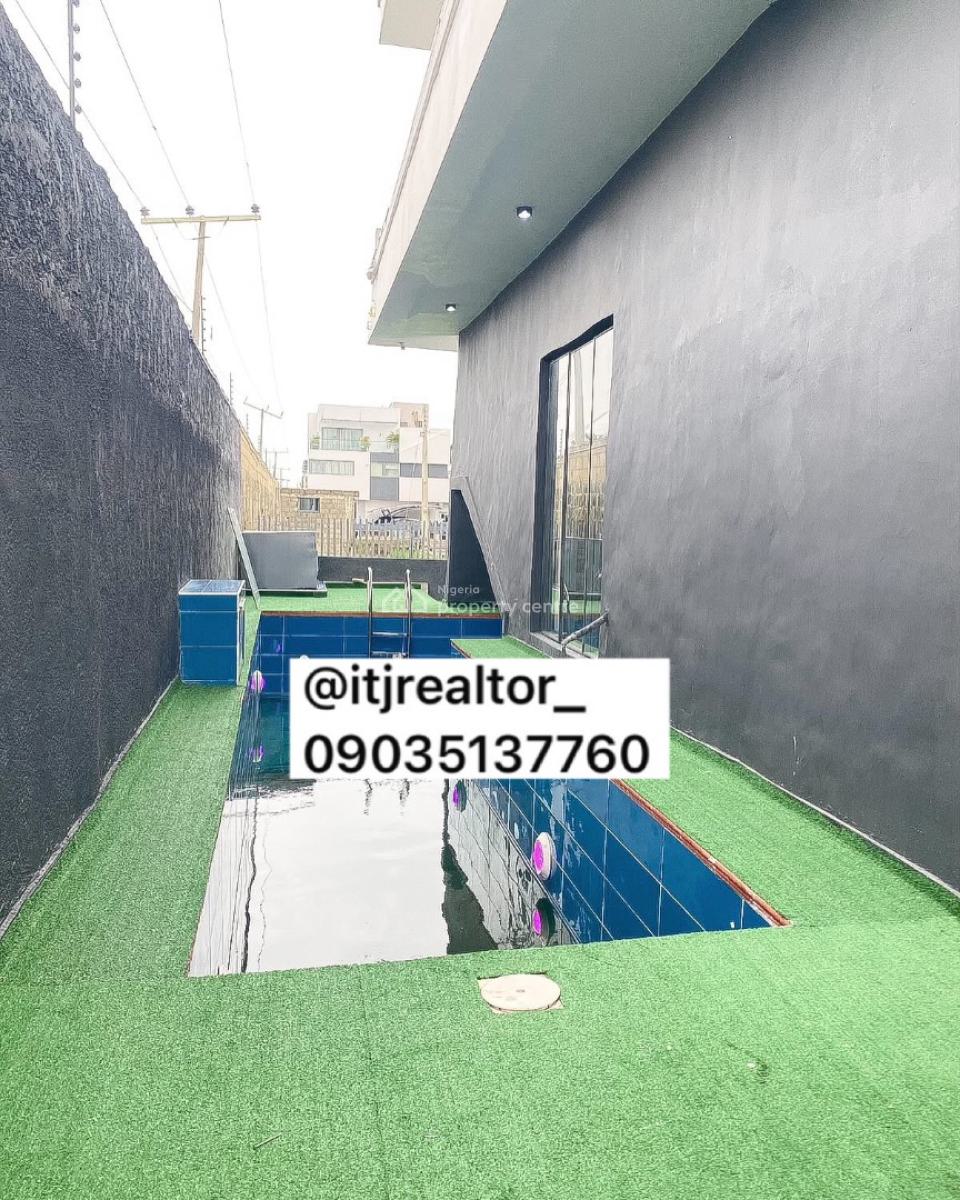 Stunning 5 Bedroom Detached Duplex with Swimming Pool and Bq, Osapa, Lekki, Lagos, Detached Duplex for Sale