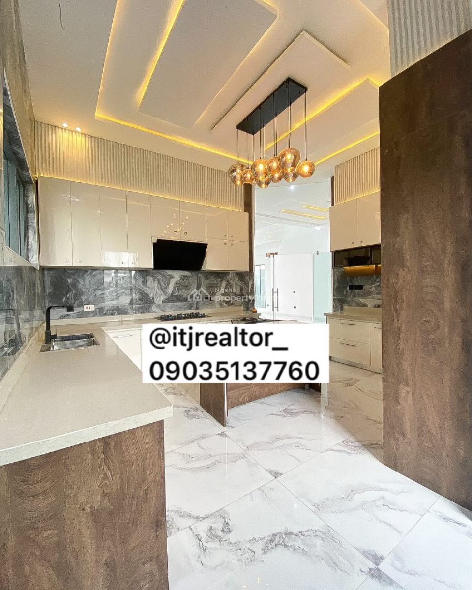 Stunning 5 Bedroom Detached Duplex with Swimming Pool and Bq, Osapa, Lekki, Lagos, Detached Duplex for Sale